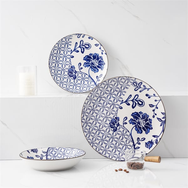 Enhance your kitchen decor with beautiful porcelain china dinner sets.