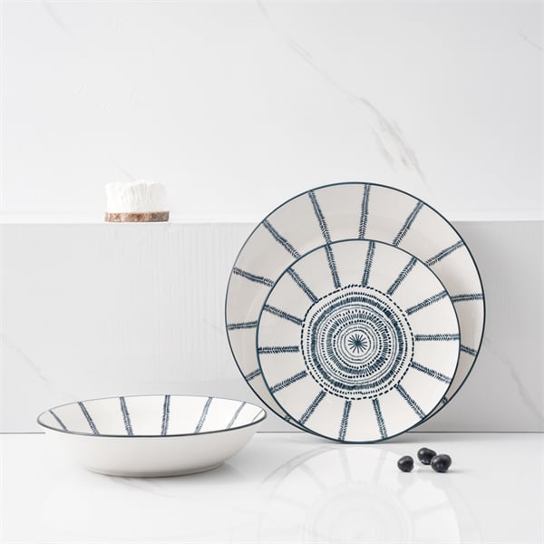 Add a touch of sophistication to your table with exquisite porcelain china dinner sets.