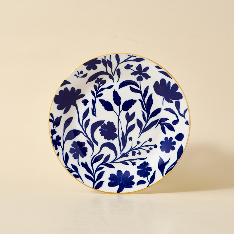 Simple Style Ceramic Tableware Set Embroidered Series Suitable for Households Hotels and Campsites - Wholesale Sales details