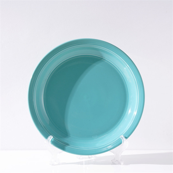 Timeless beauty of blue ceramic plates in your kitchen
