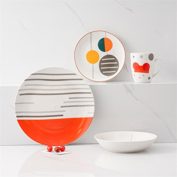 Dine in Style with a Chic Porcelain Dining Se