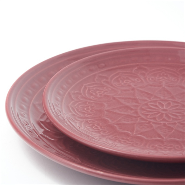 Ceramic plates set of 6 for a stylish dining experience