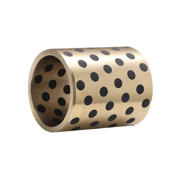 Improving durability and efficiency with graphite impregnated bronze bushings