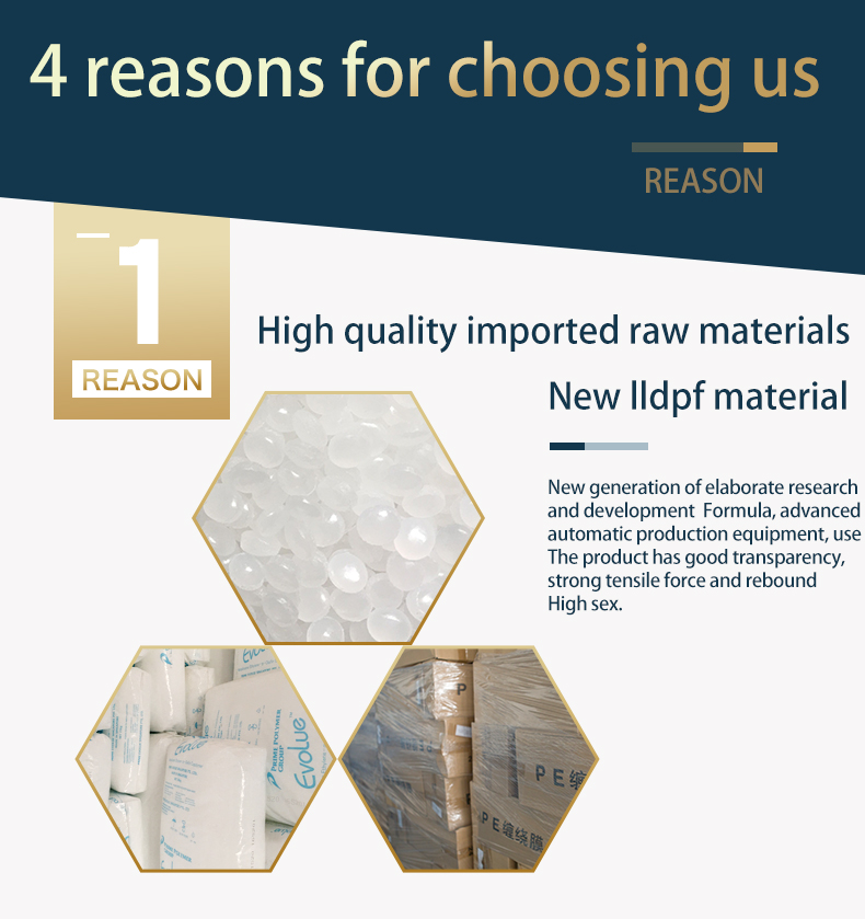High Quality Strech Wrapping Cling Film Wrap Plastic PE Wrapping Film Pallet Stretch Film for Packaging supplier