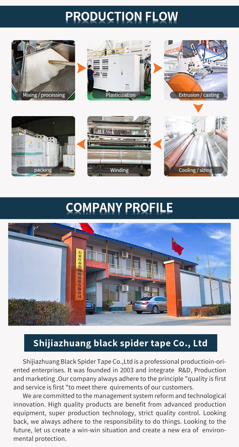 High Quality Strech Wrapping Cling Film Wrap Plastic PE Wrapping Film Pallet Stretch Film for Packaging manufacture