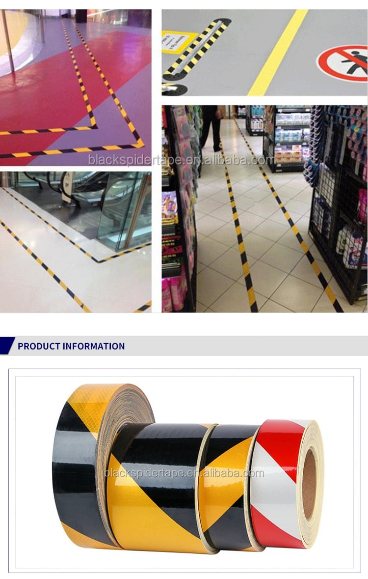 Free Sample Customized Color Warning Yellow Caution PE Warning Tape Roadway Safety Tape details