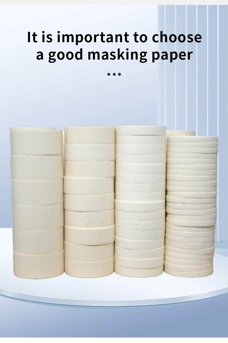 Masking Tape Auto Refinish Automotive Use of Home Decoration Cintas Masking Tape supplier