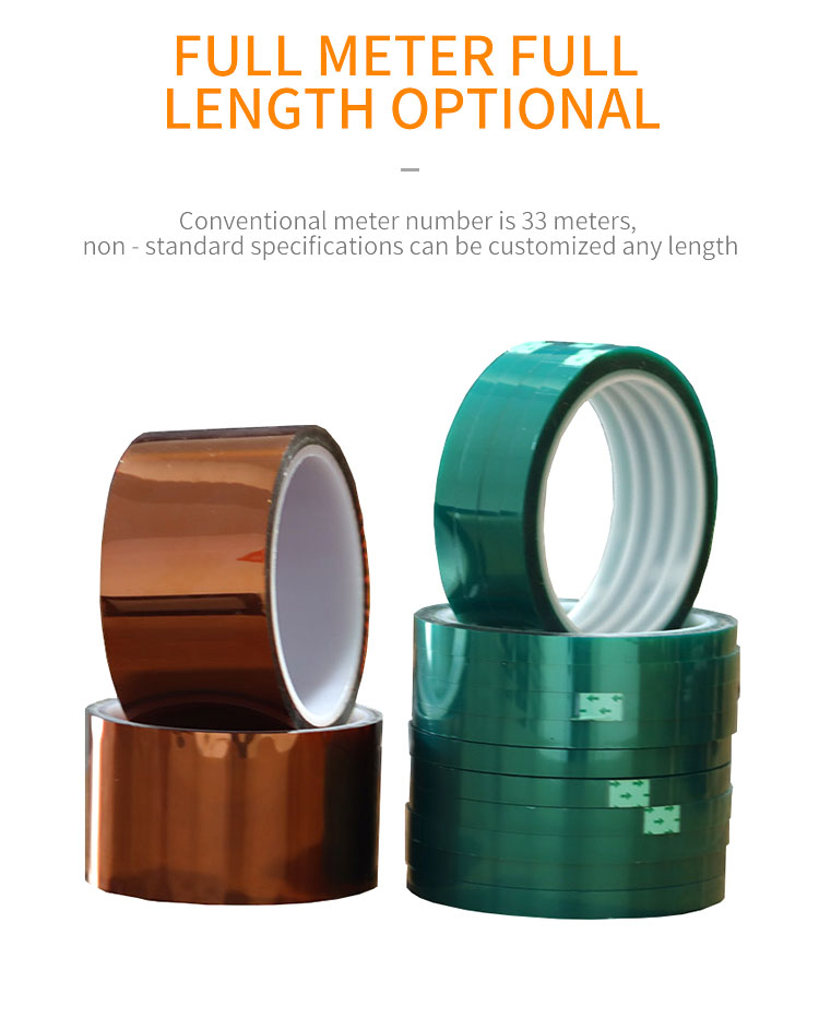 High Temperature Resistant  Polyimide Tape Single Side Adhesive for Masking,Soldering details