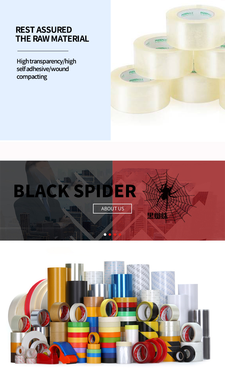 48mm 48mic 30m Transparent clear Wholesale Price Custom Strong Adhesive Carton Package Shipping Sealing Bopp Packing Tape factory