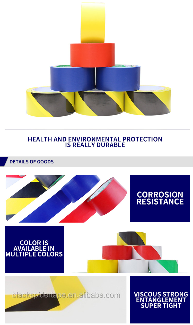 Free Sample Customized Color Warning Yellow Caution PE Warning Tape Roadway Safety Tape details