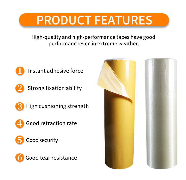 Custom Bopp Tape Jumbo Roll 1280mm Opp Adhesive Tape Jumbo Roll manufacture