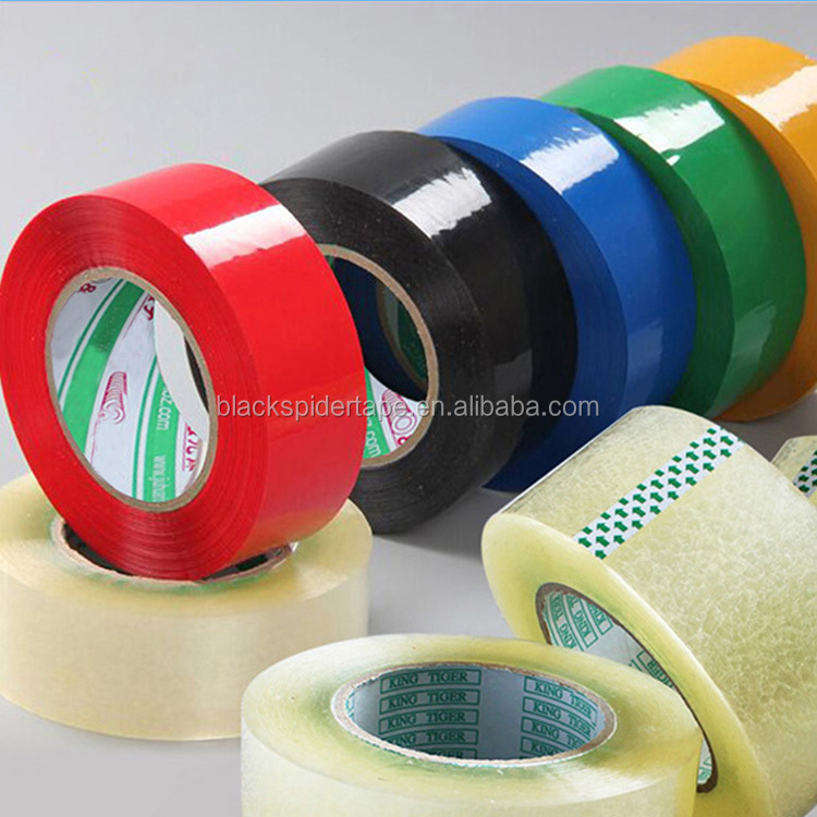 Shijiazhuang Custom Size 48mm*2inch Yellowish Bopp Parcel  Packaging Tape details
