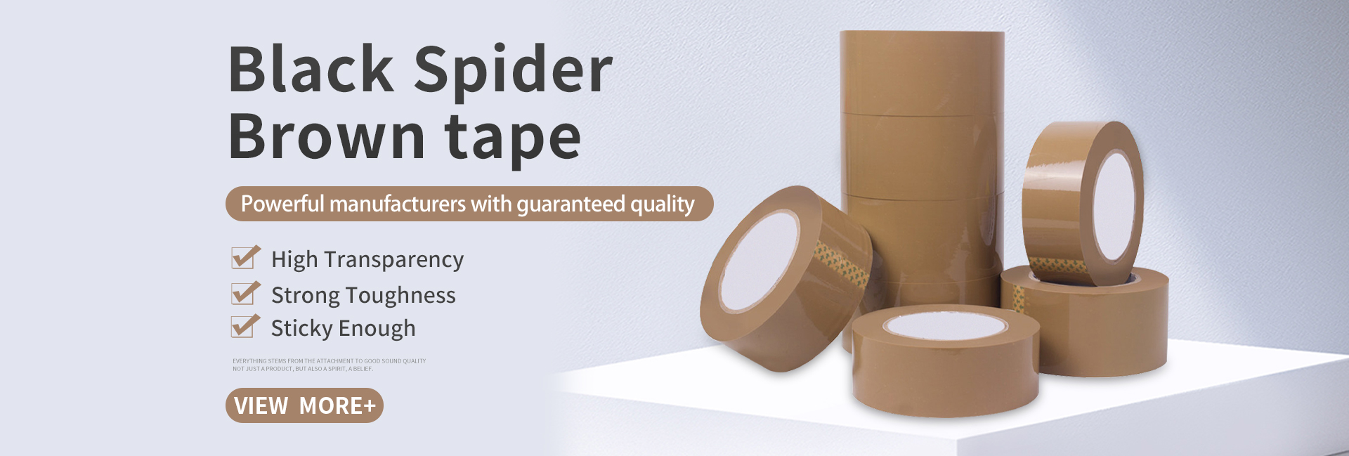 Wholesale Best Seller BOPP Acrylic Brown Tan Coffee/ Packing Adhesive Tape/Parcel Packing Tape Carton Box Sealing Tape supplier