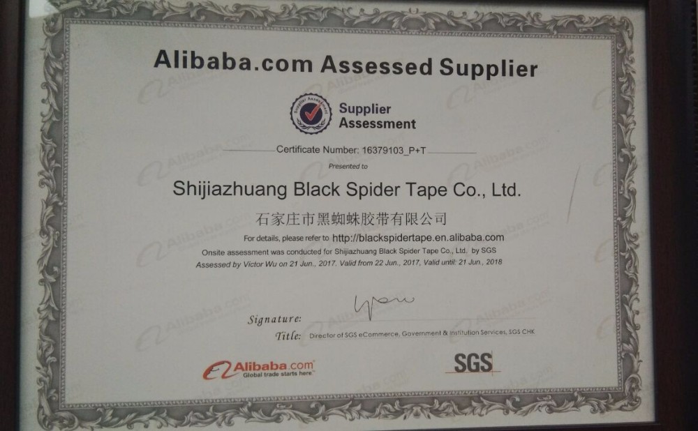 47mmx90mx50mic BOPP Transparent Parcel Clear Single Adhesive Pressure Sensitive Packing Tape manufacture