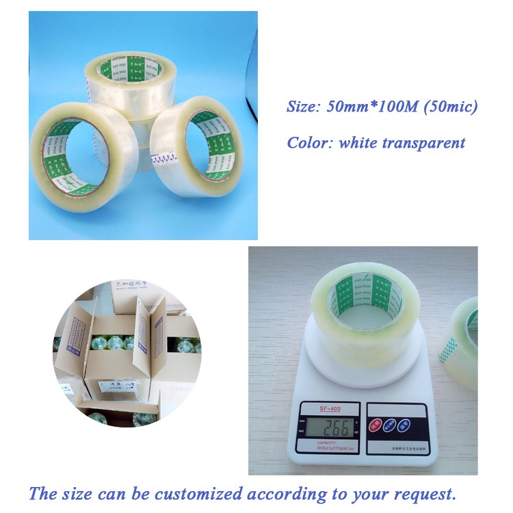 Custom Size Packaging Tape 2 Inch X 200 Meters BOPP Colorful   Self Adhesive   Carton  Sealing  Packaging Tape details