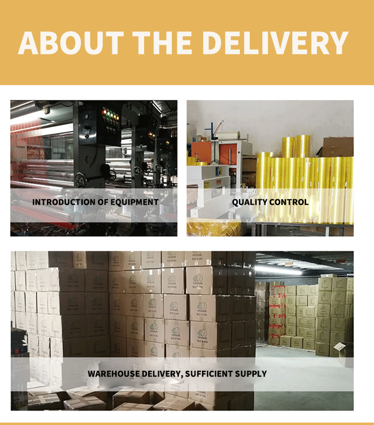 Shijiazhuang Custom Size 48mm*2inch Yellowish Bopp Parcel  Packaging Tape factory