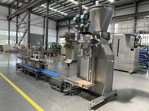 Horizontal Dual Screw Filling Machine factory