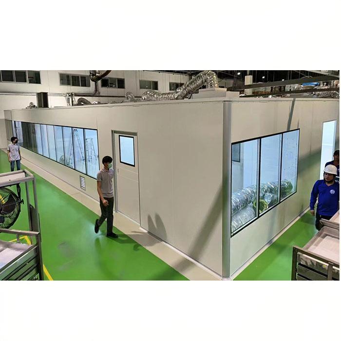 Investing in a 100k clean room for quality control and precision