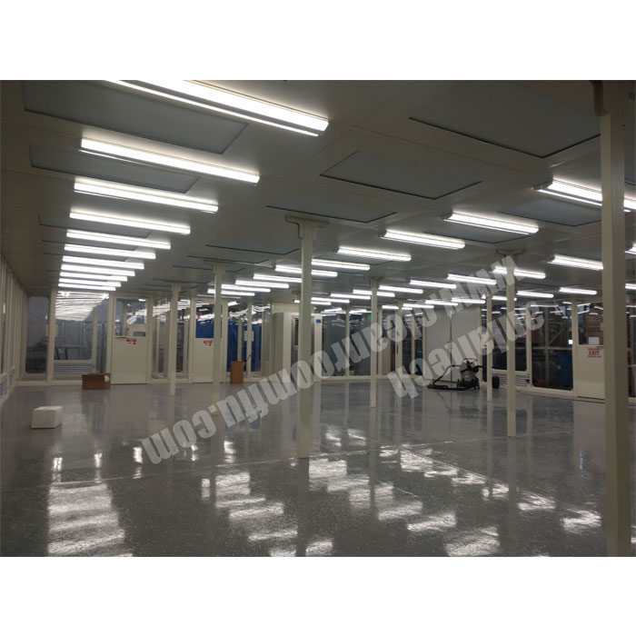 Modular PVC Vinyl Soft Wall Cleanroom Enclosure Cabin Portable Prefabricated Clean Booth Clean Room factory