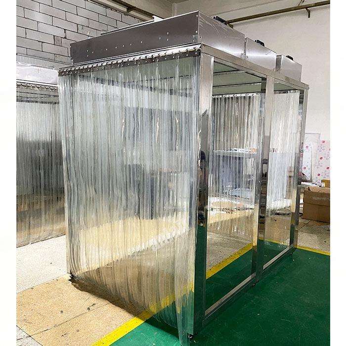 프리패브 청정실의 효율적인 설치 및 설정
