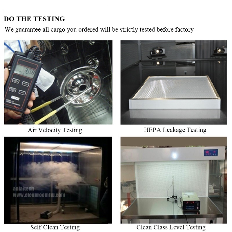 Modular PVC Vinyl Soft Wall Cleanroom Enclosure Cabin Portable Prefabricated Clean Booth Clean Room factory
