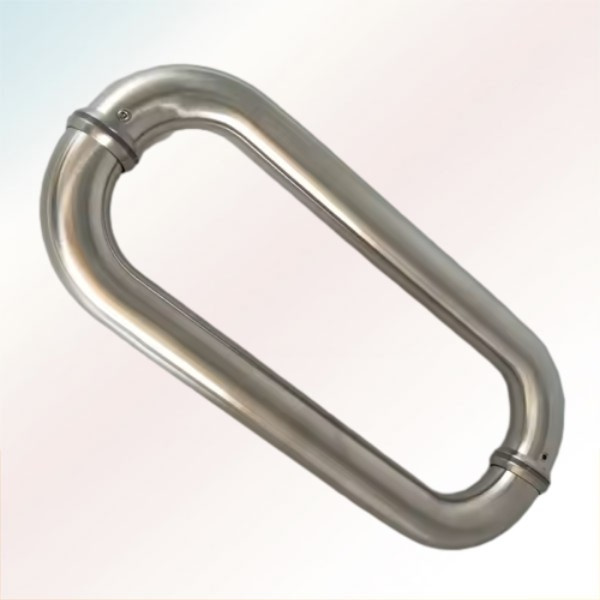 Easy installation for a functional patio glass door handle