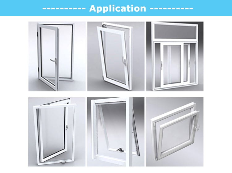 New Product Aluminum Accessories for Sliding Doors and windows Door Window Handle Lock details