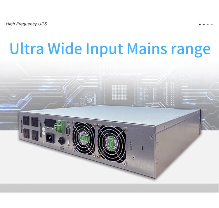 High Frequency Online Rack Mount Ups 1KVA 2KVA 3KVA 6KVA 10KVA Ups Backup Power Supply for Pc details