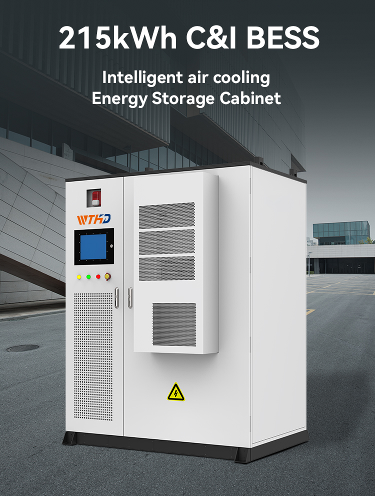 High Voltage Lithium Ion 215kwh Battery 100kw Storage Industrial Commercial Energy Storage System details