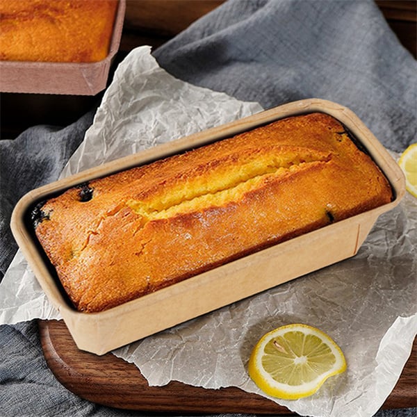 Bake and share your favorite bread recipes with paper loaf pans