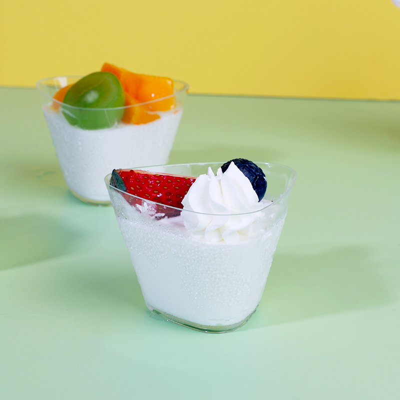 Satisfy your sweet tooth with mousse dessert cups