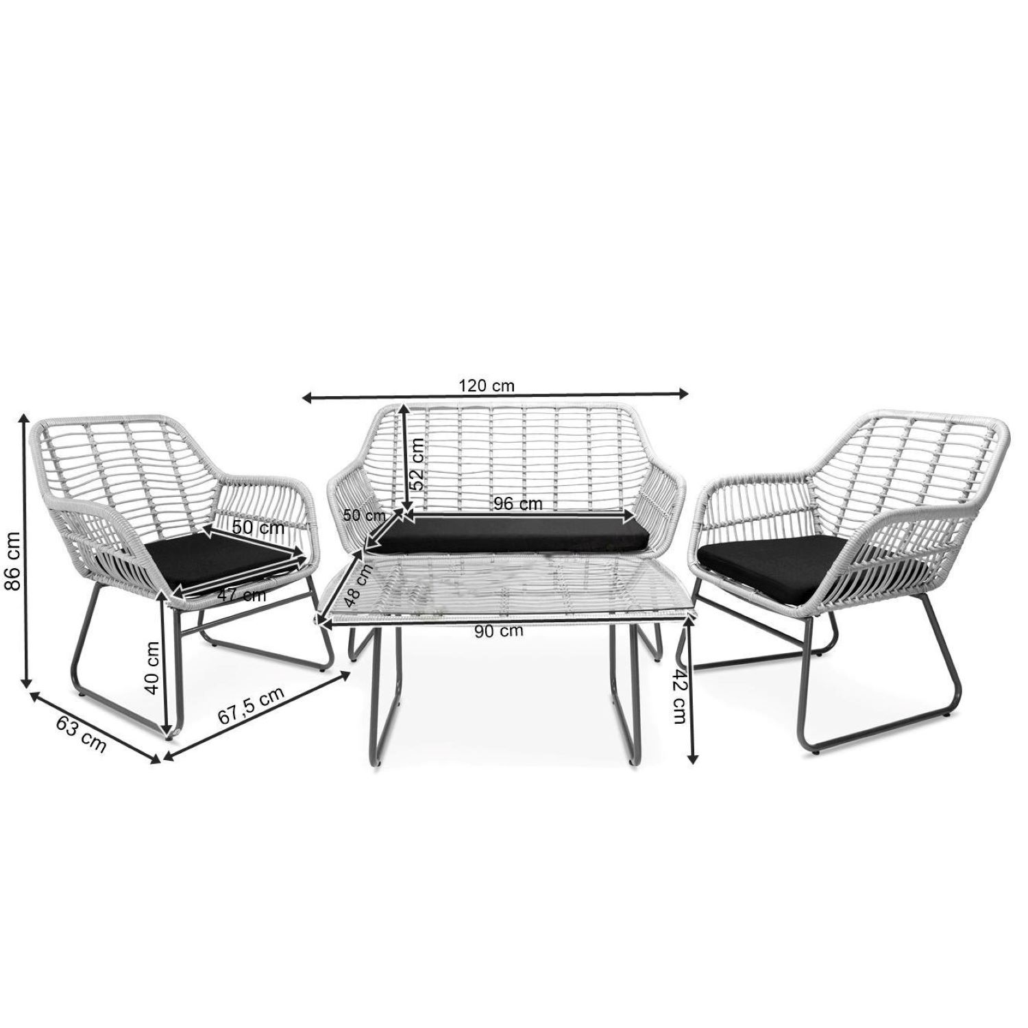 product cheap rattan furniture outdoor chair coffee shop furniture outdoor-6