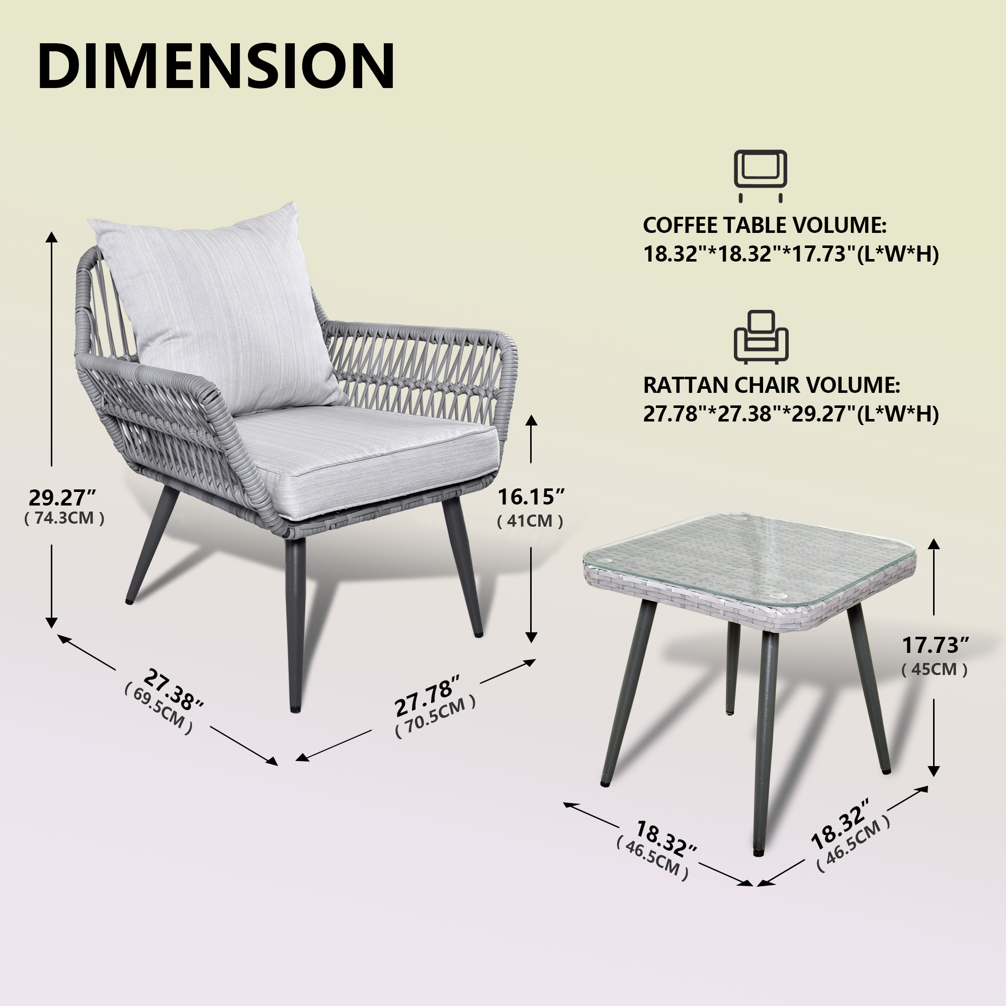 product modern patio furniture pe wicker rattan sectional sofa waterproof outdoor garden metal rattan sofa-0