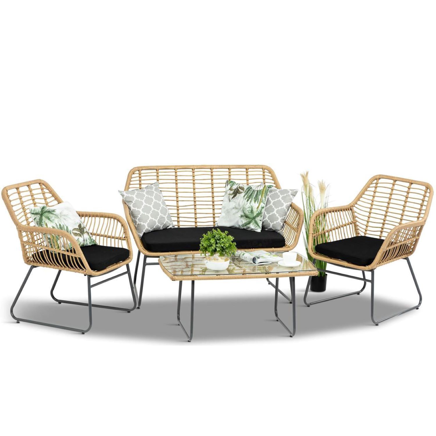 product cheap rattan furniture outdoor chair coffee shop furniture outdoor-5