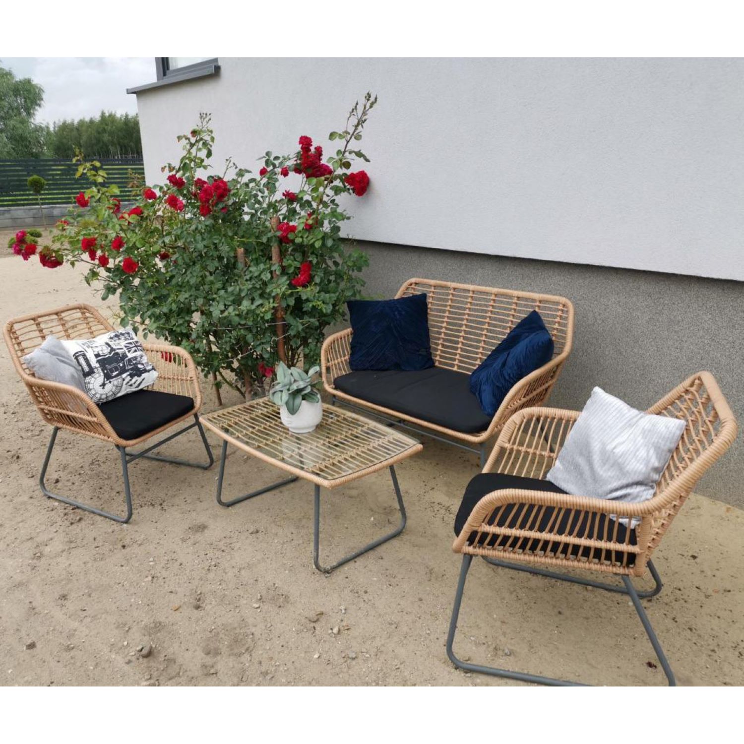 product cheap rattan furniture outdoor chair coffee shop furniture outdoor-4