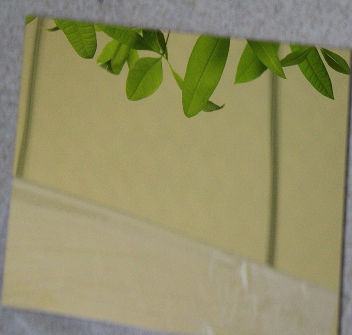Rose Gold Silver Acrylic Self Adhesive Mirror Sheet details