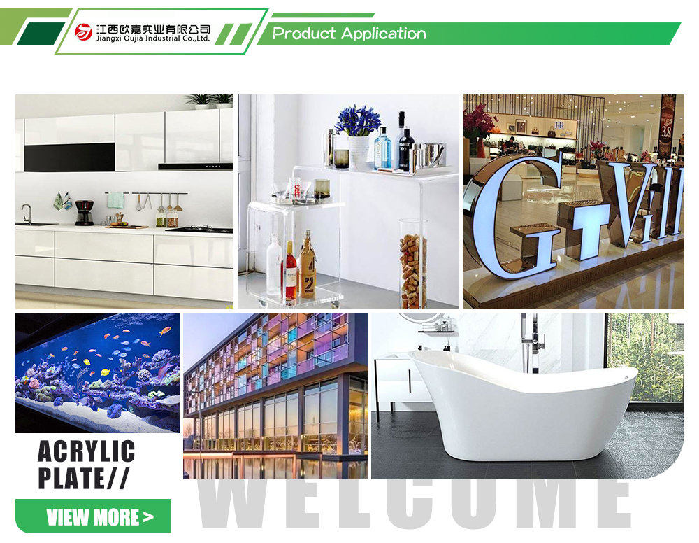 Customizable Clear Heat Resistant Acrylic Sheet Squares supplier