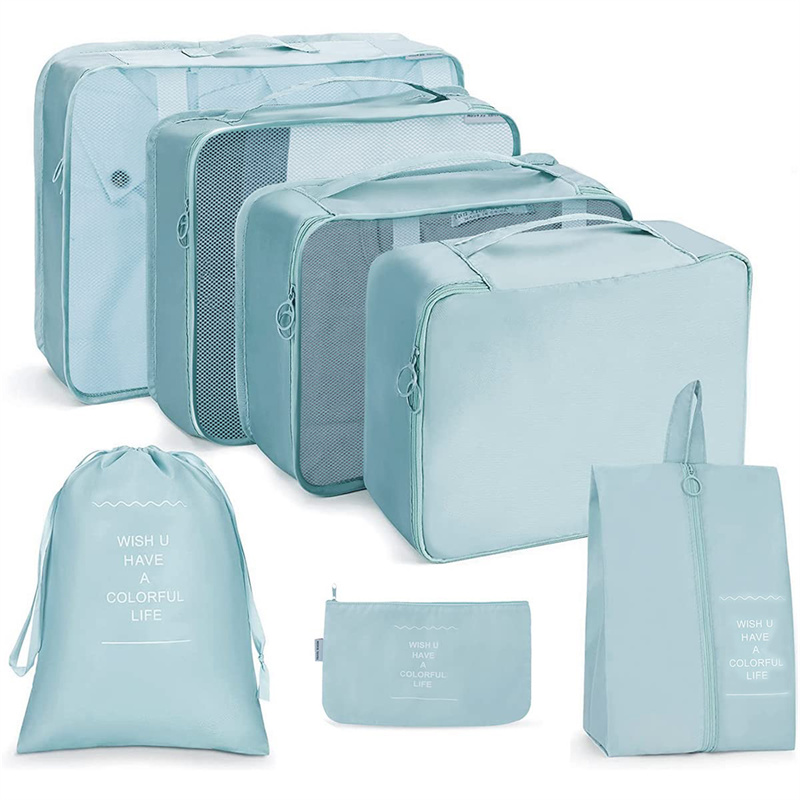 Custom Bags with logo Portable Durable Travel Set Sustainable Luggage Sorting Bag Clothes Organizer Shoe Dustproof Storage Bag supplier