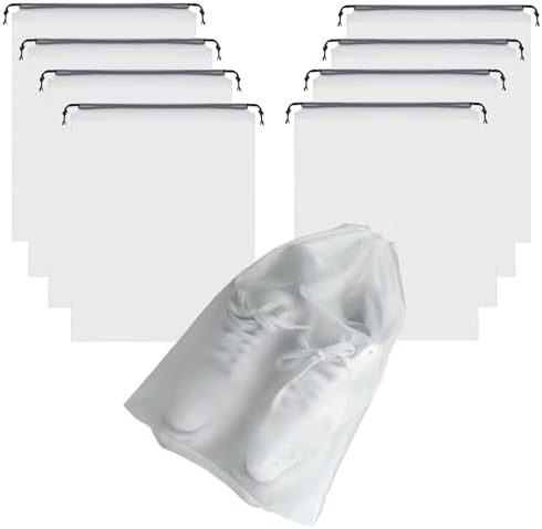 Custom Printed Logo Waterproof Travel Twill Drawstring Closure Non-Woven Fabric Shoe Dust Bag for Home Office Use Gift Packaging details