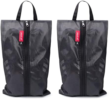 Custom Printed Logo Waterproof Travel Twill Shoe Dust Bag Gift Packaging Polyester TPU Premium Shoe Storage Solution factory