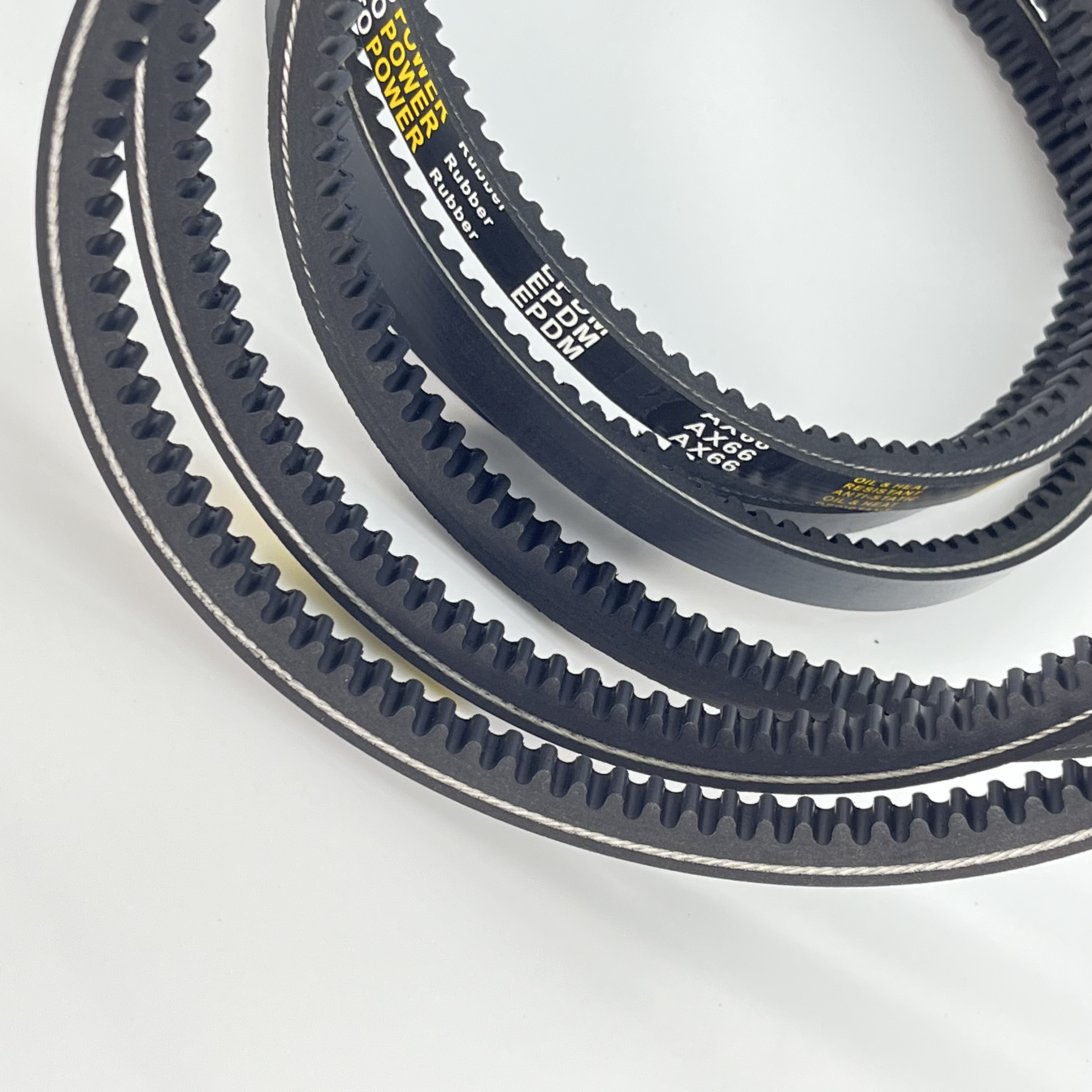 product factory drive ax66 wedge banded v belt oem customizable rubber automotive belt for construction industries-6