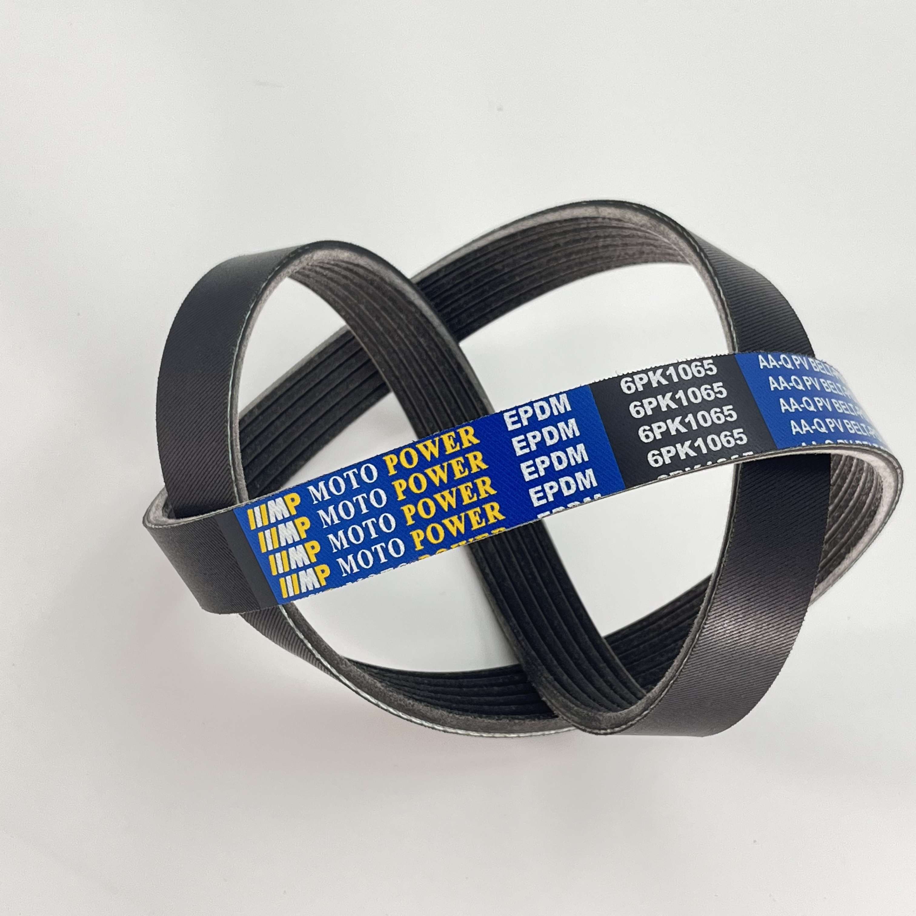 Construction Machinery Parts Transmission Rubber PK Belt 6PK1065 Drive V Belt manufacture