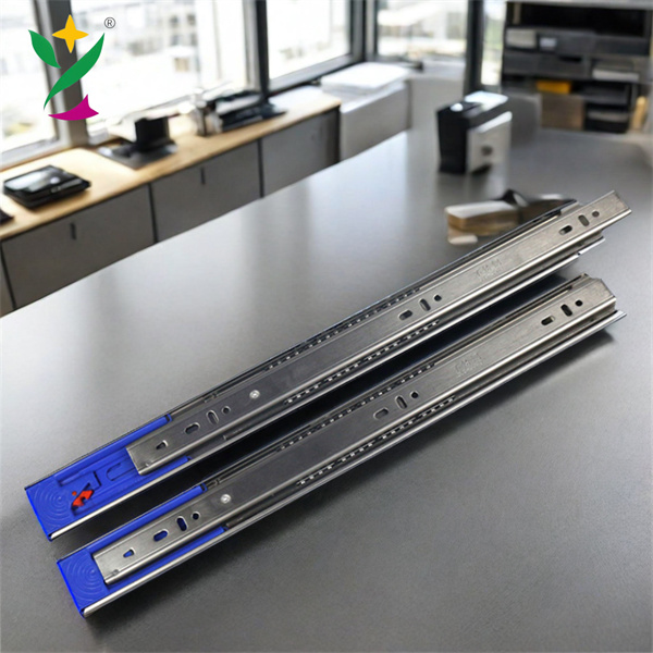 Experience the smooth and silent operation of our soft close drawer slides