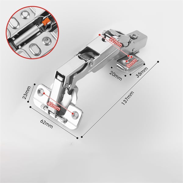 Enhance Your Furniture Projects with Premium Frameless Cabinet Door Hinges