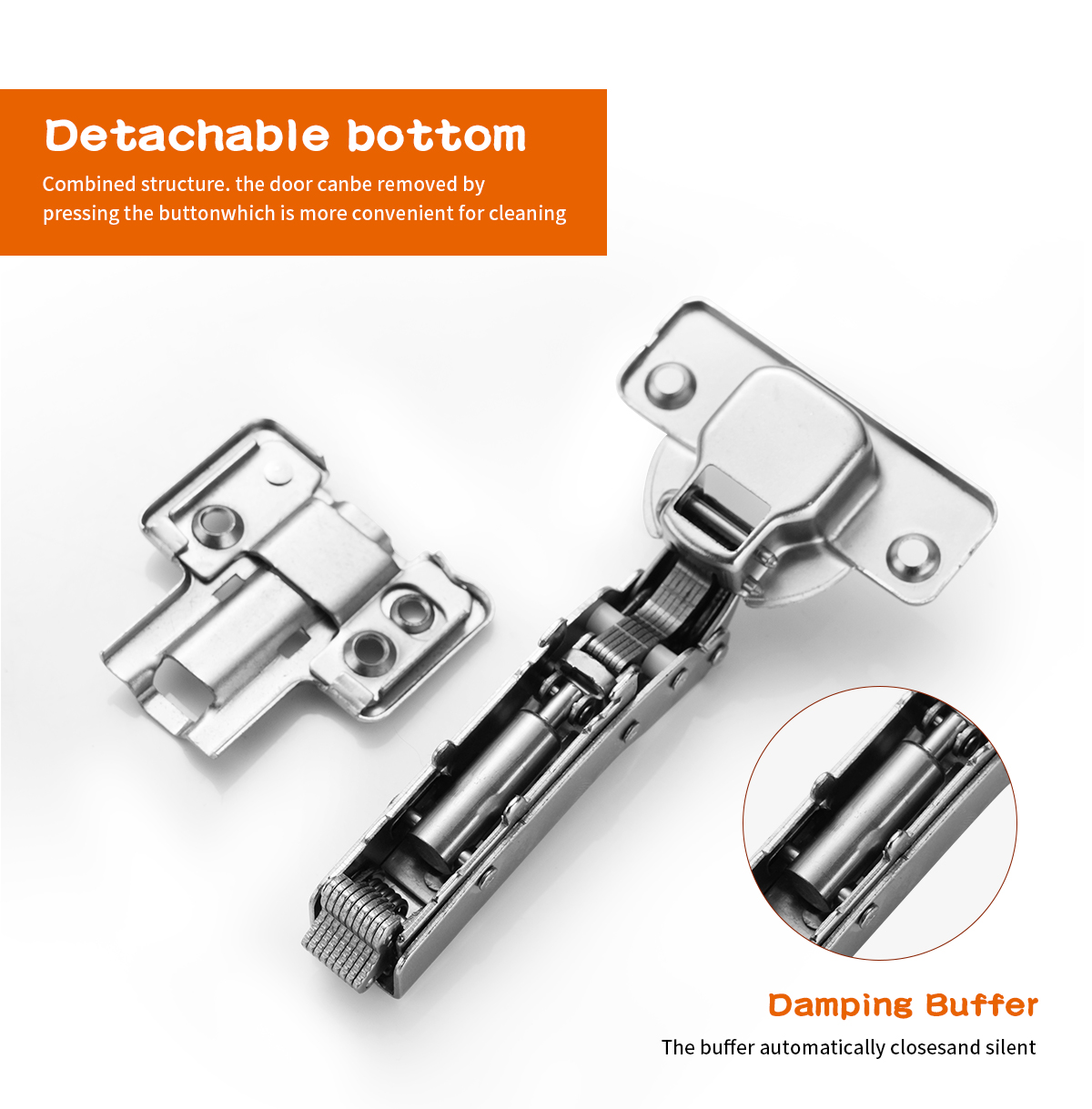 YUXING 3d Hydraulic Heavy Kitchen Adjustable Soft Close Clip on Door Cabinet Hinge Furniture Hinges factory