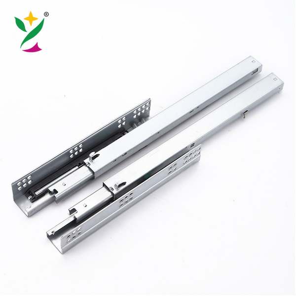 Easy to install concealed undermount drawer runners for hassle-free customization