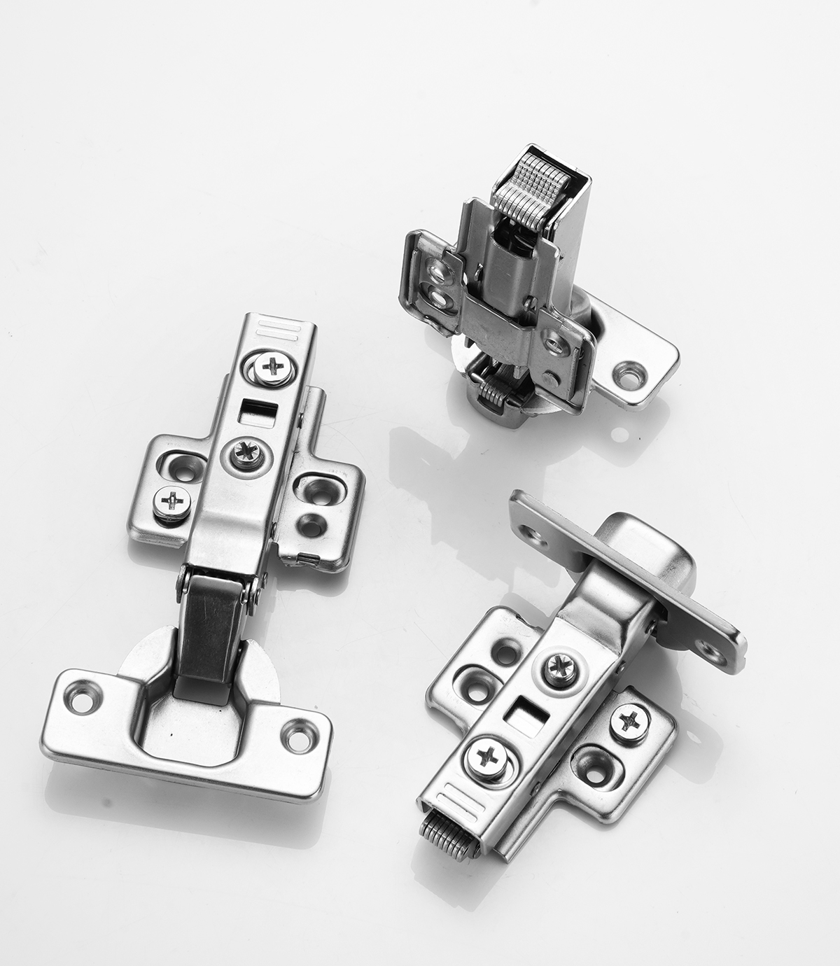 YUXING 3d Hydraulic Heavy Kitchen Adjustable Soft Close Clip on Door Cabinet Hinge Furniture Hinges details
