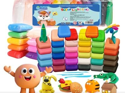Super light clay: easily turn creativity into art