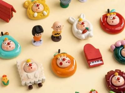 Glazed clay: embellish your works with color