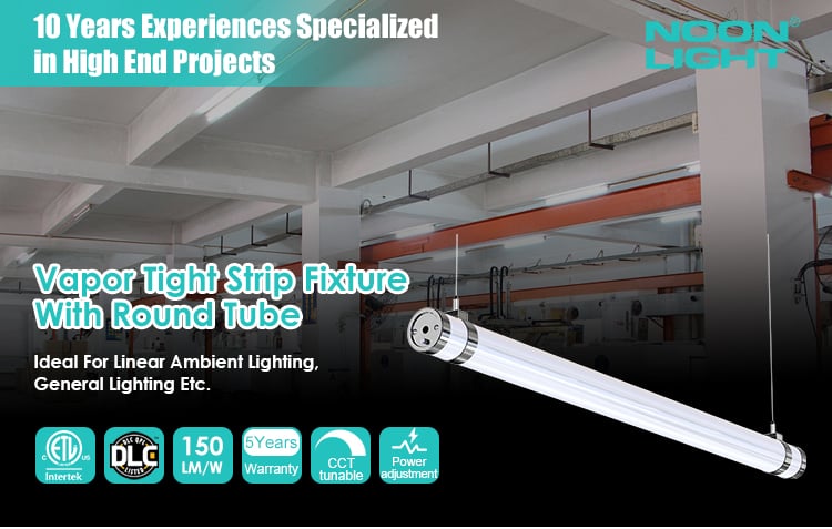Custom High Quality Triproof Lamp Decorative Suspended Mounted Cct Selectable 2ft 3ft 4ft Tri-Proof Led Ceiling Light factory